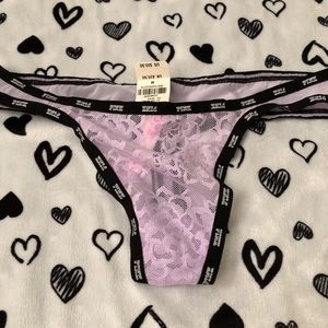 NWT Victoria secret thong size M